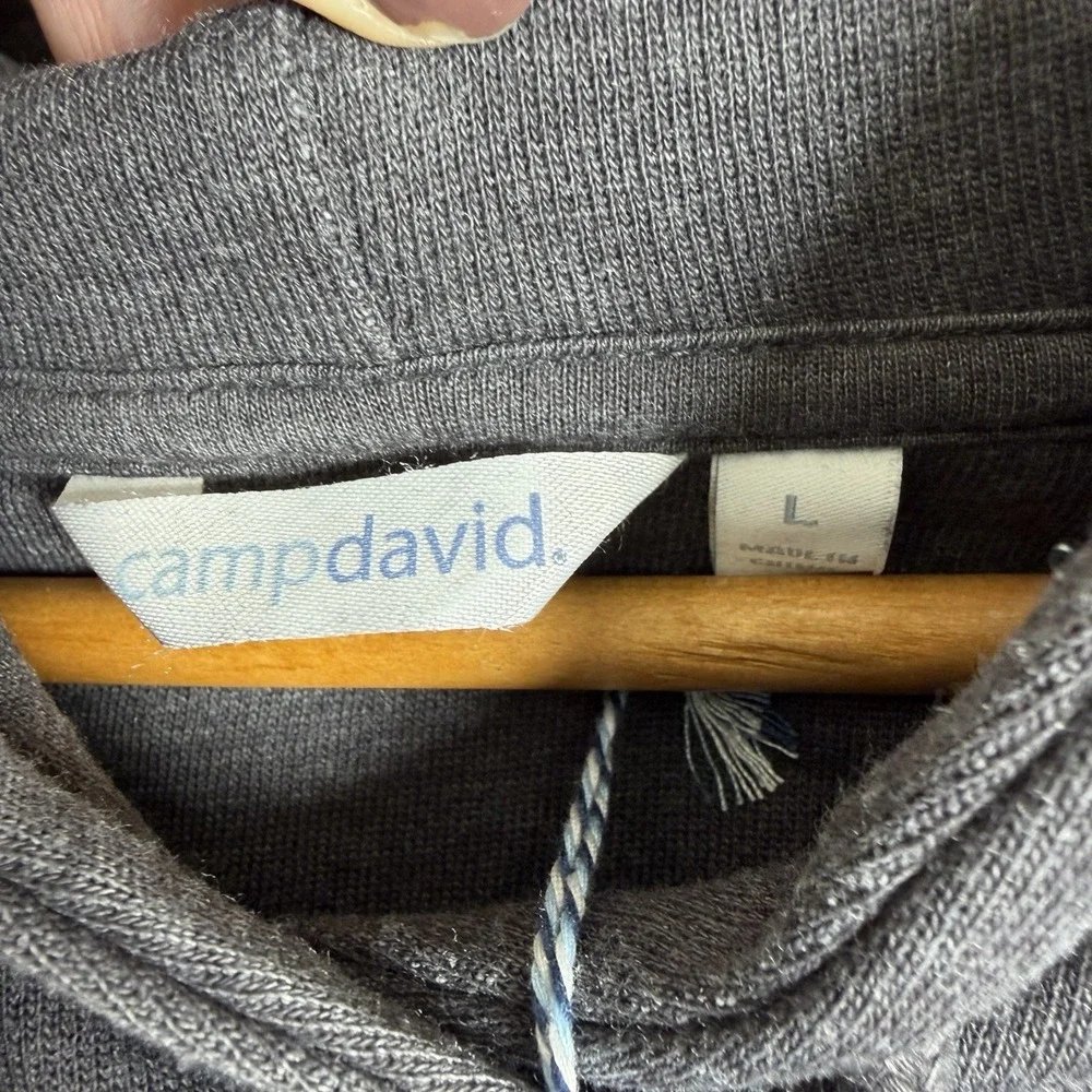 Camp‎ David Women's Large Coastal Carolina Replay Hoodie Dark Gray College New - Picture 6 of 9